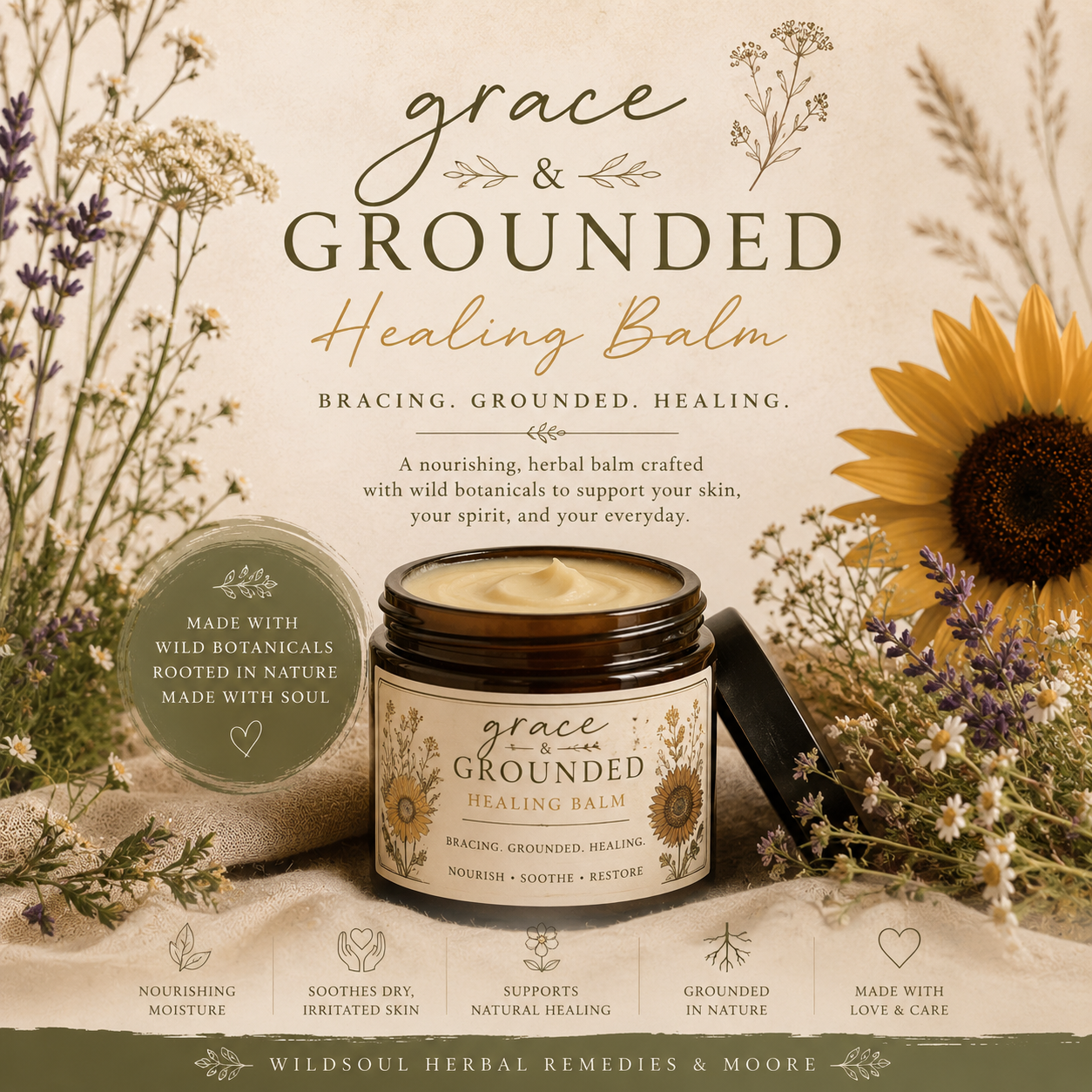 Grace & Grounded Skin Balm